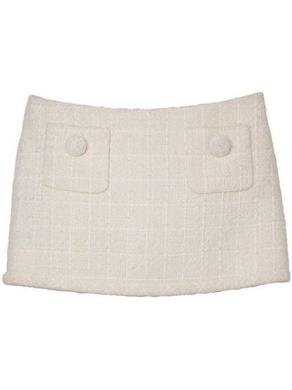 TWEED MINI SKIRT