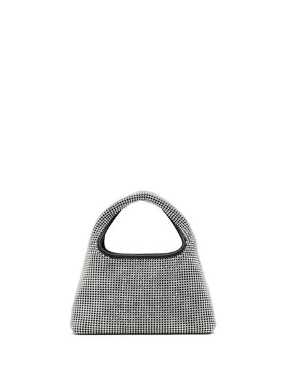 THE SACK CRYSTAL EMBELLISHED MINI HOBO BAG