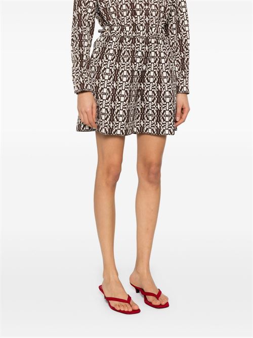 PRINTED COTTON SHORTS