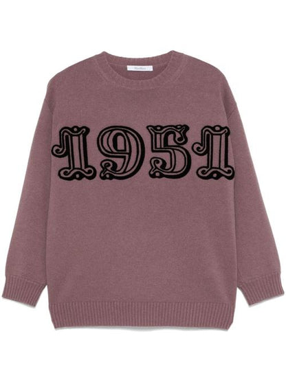LOGO WOOL AND CASHMERE JUMPER