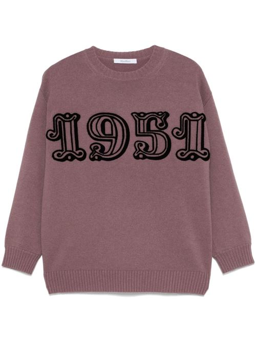 LOGO WOOL AND CASHMERE JUMPER