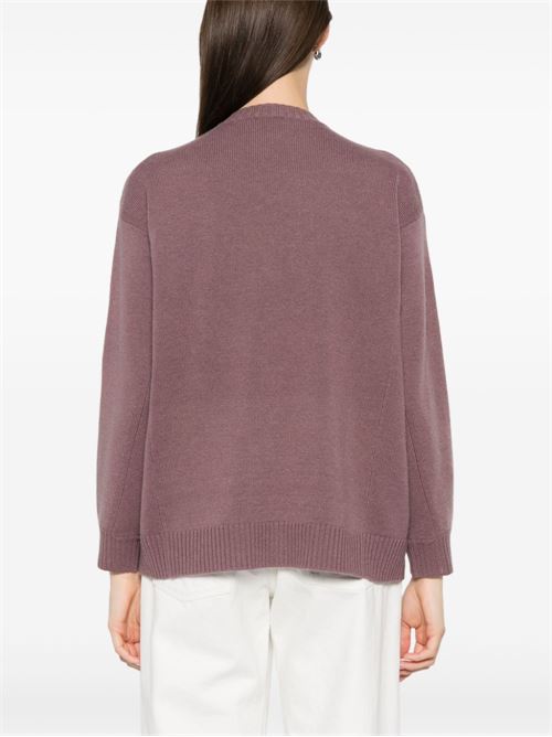 LOGO WOOL AND CASHMERE JUMPER