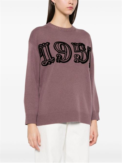 LOGO WOOL AND CASHMERE JUMPER