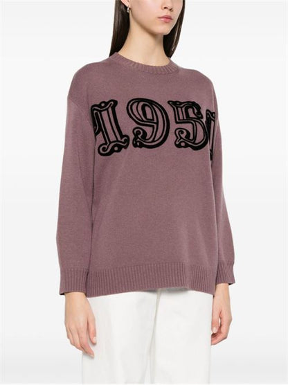 LOGO WOOL AND CASHMERE JUMPER
