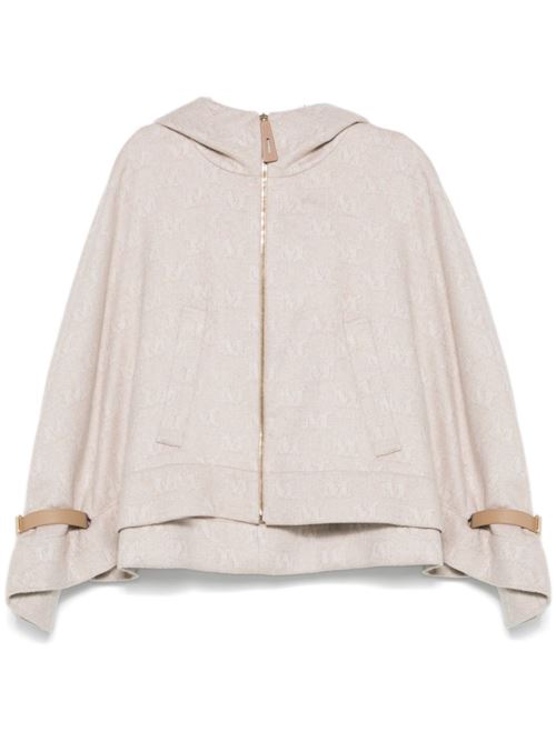 WOOL HOODED CAPE