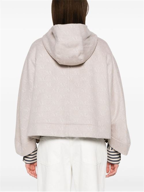 WOOL HOODED CAPE