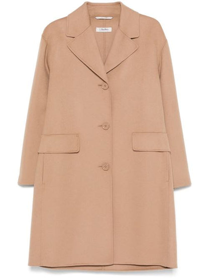 WOOL SINGLE-BREASTED COAT