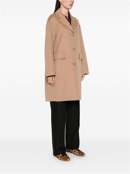 WOOL SINGLE-BREASTED COAT