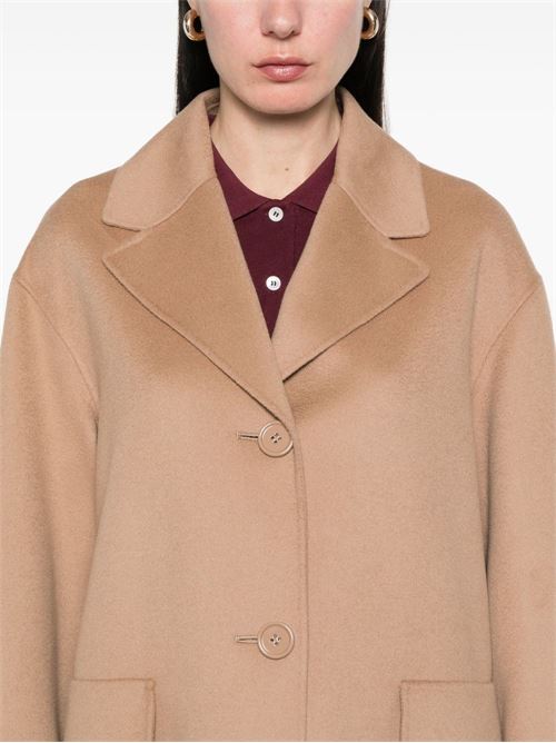 WOOL SINGLE-BREASTED COAT