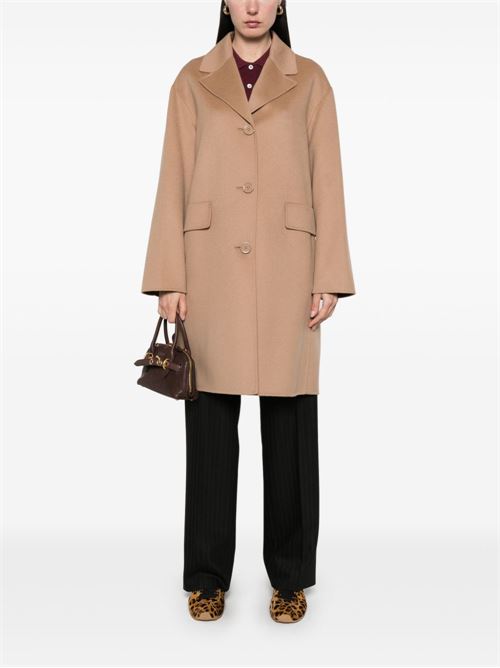 WOOL SINGLE-BREASTED COAT
