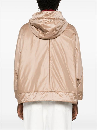 SHORT HOODED DOWN JACKET