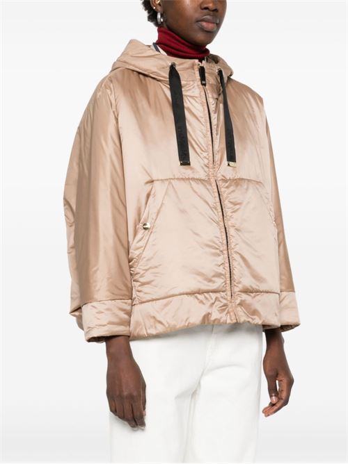 SHORT HOODED DOWN JACKET
