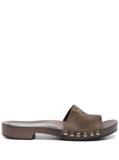 SUEDE LEATHER SANDALS