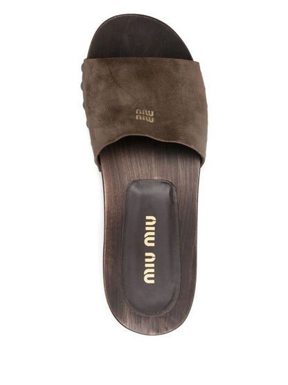 SUEDE LEATHER SANDALS