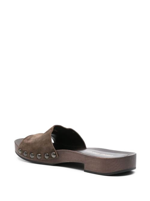 SUEDE LEATHER SANDALS