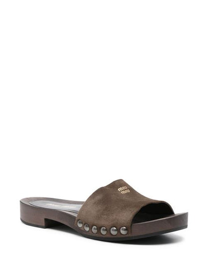 SUEDE LEATHER SANDALS