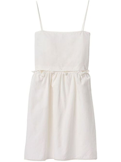 COTTON MINI DRESS