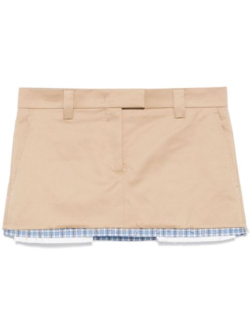 COTTON MINI SKIRT