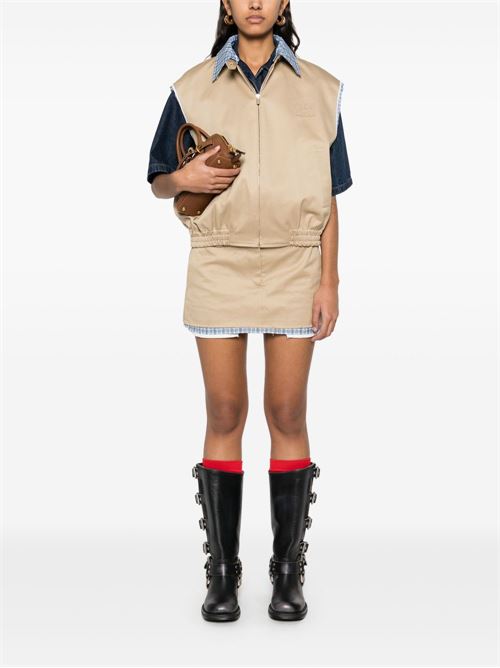 COTTON MINI SKIRT