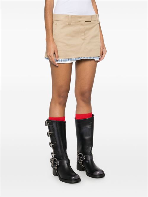 COTTON MINI SKIRT