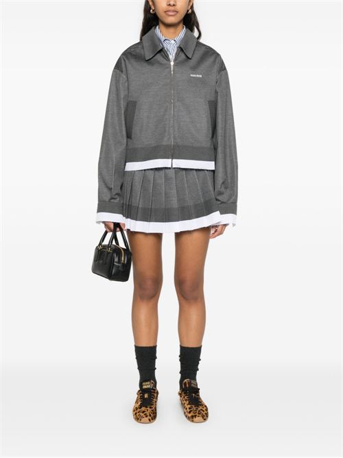 PLEATED MINI SKIRT