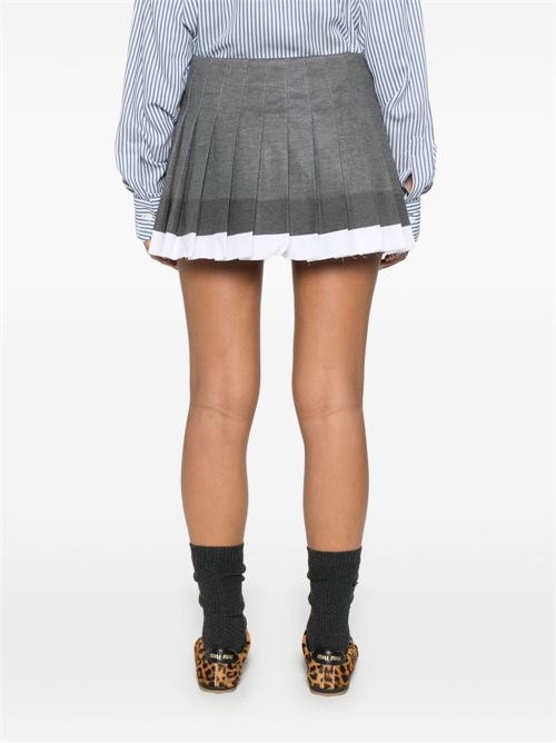 PLEATED MINI SKIRT