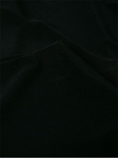 FLARED JERSEY SKIRT