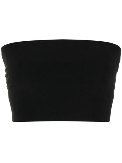 STRAPLESS CROPPED TOP