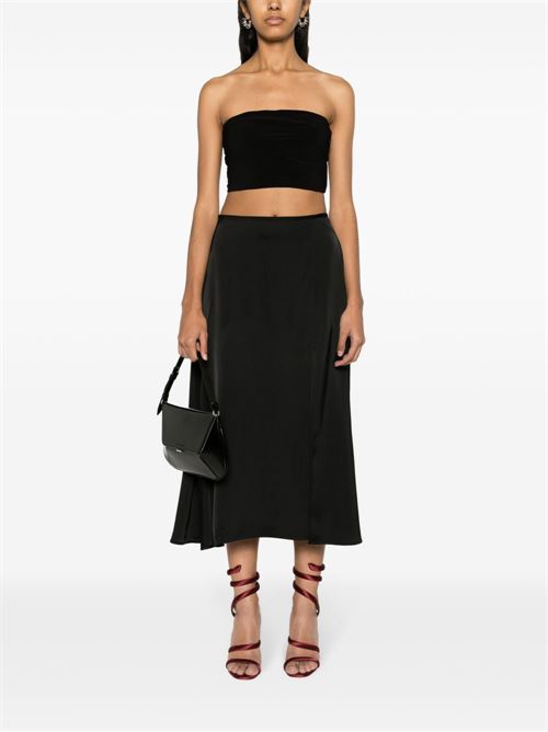 STRAPLESS CROPPED TOP