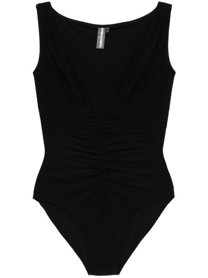 V-NECKED BODYSUIT