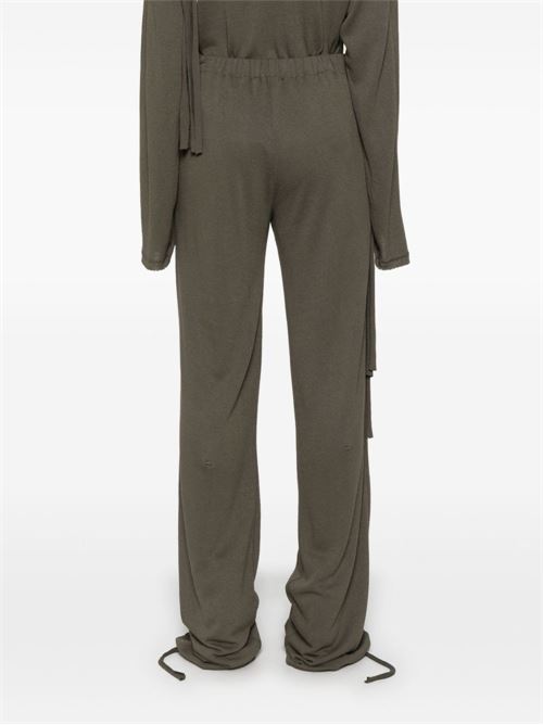 LINEN BLEND TROUSERS