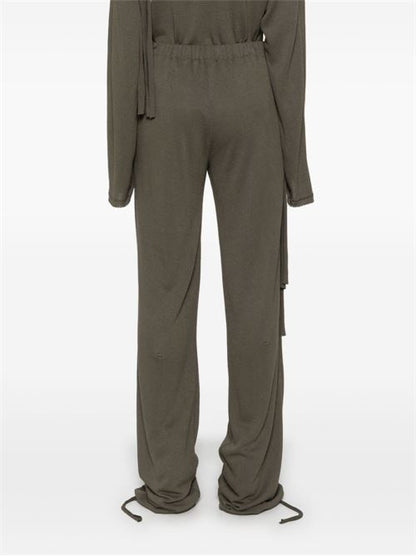 LINEN BLEND TROUSERS