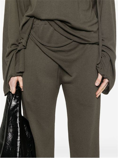 LINEN BLEND TROUSERS
