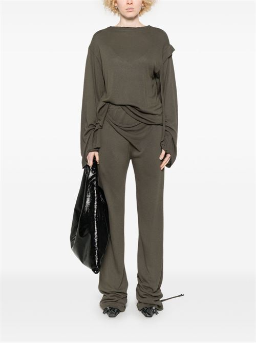 LINEN BLEND TROUSERS