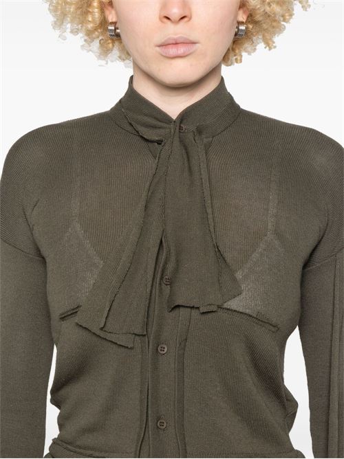 DESTRUCTURED CARDIGAN