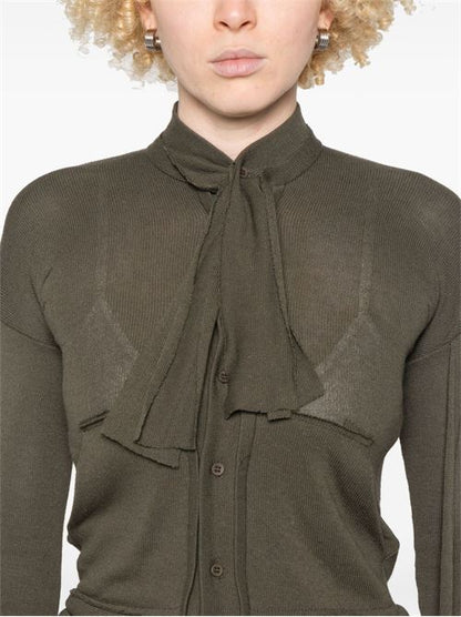 DESTRUCTURED CARDIGAN