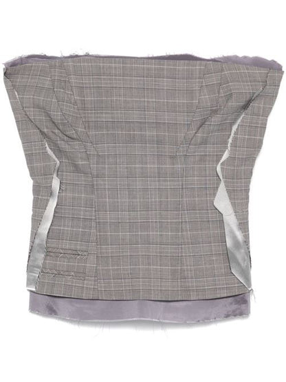 WOOL BLEND CORSET