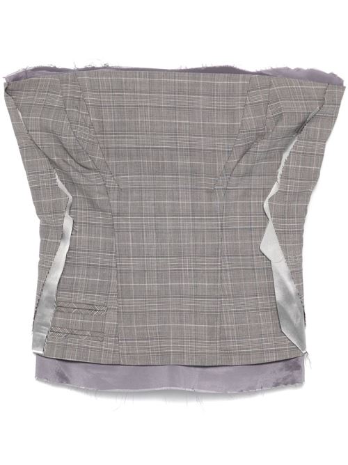 WOOL BLEND CORSET