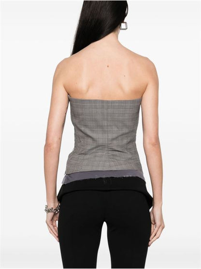 WOOL BLEND CORSET