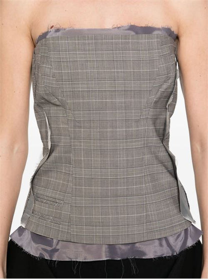 WOOL BLEND CORSET