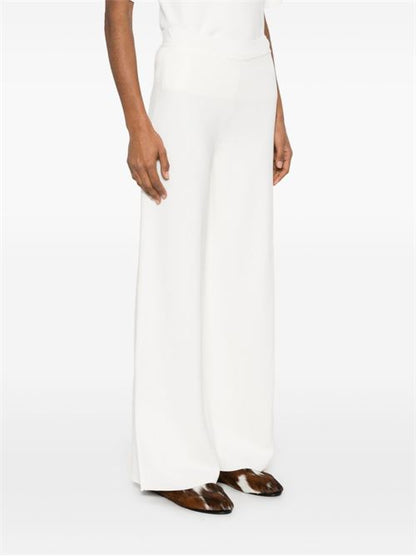 KNITTED FLARED TROUSERS