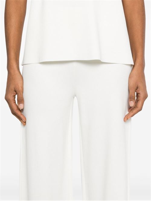 KNITTED FLARED TROUSERS