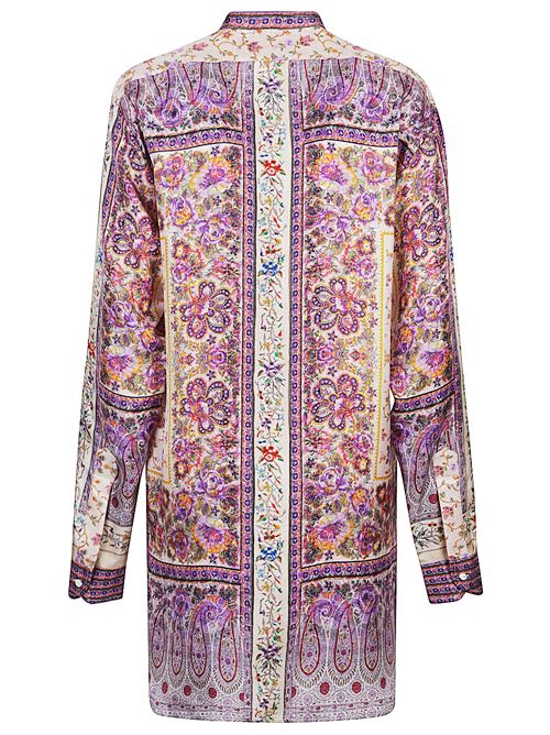 PRINTED SILK SHIRT