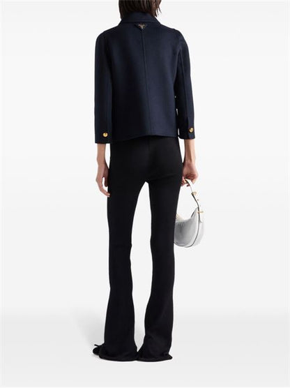 CASHGORA DOUBLE-BREASTED JACKET