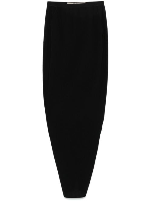 SOFT PILLAR WOOL LONG SKIRT
