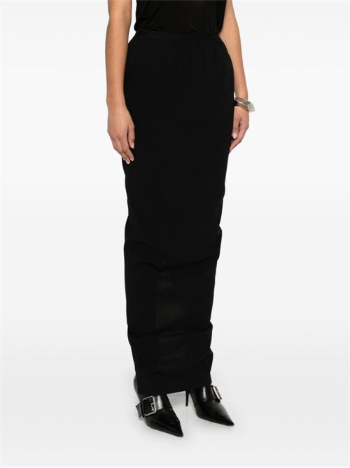 SOFT PILLAR WOOL LONG SKIRT