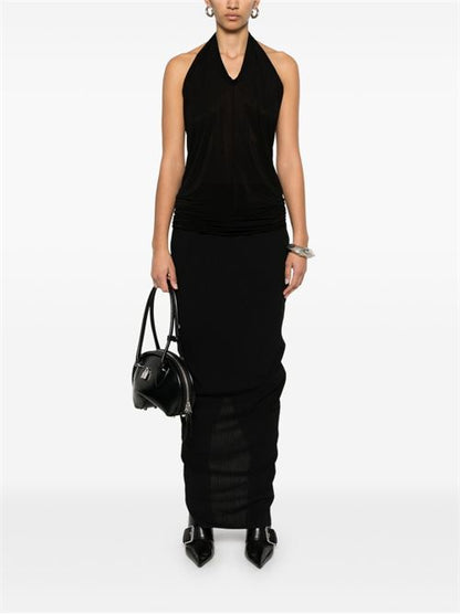 SOFT PILLAR WOOL LONG SKIRT