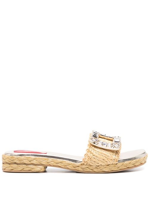 STRAW SANDALS