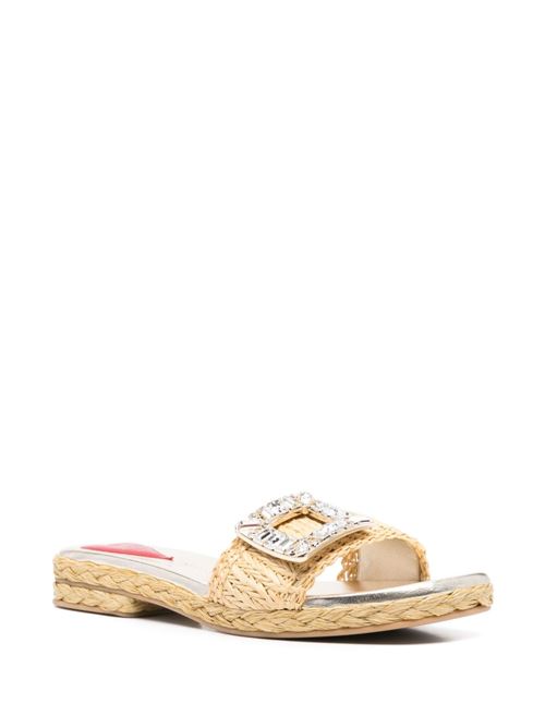 STRAW SANDALS