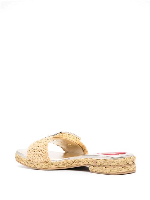 STRAW SANDALS